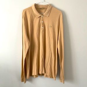 Mens Lacoste long sleeve shirt